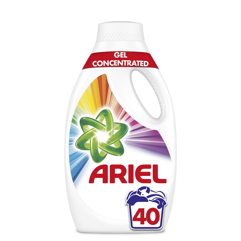 Гель для прання ARIEL Color, для кольорової білизни, автомат, ручне прання, 2,2л